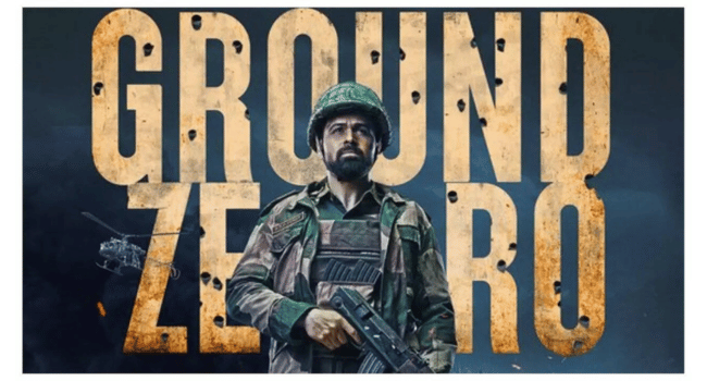 Ground Zero movie poster starring Emraan Hashmi